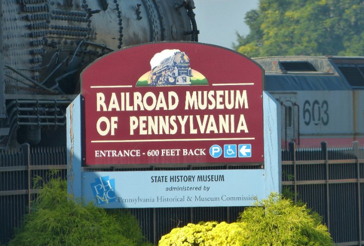 Railroad Museum Sign